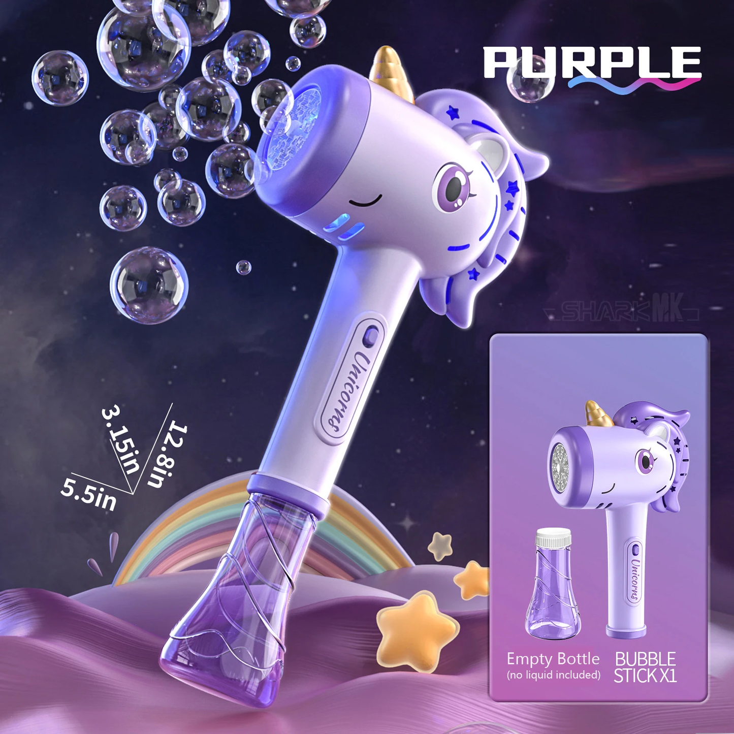 Unicorn Bubble Wand (She says it’s 'magical'... okay, it's kinda cool)