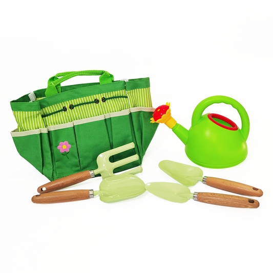 Kids Gardening Tool Set - Green