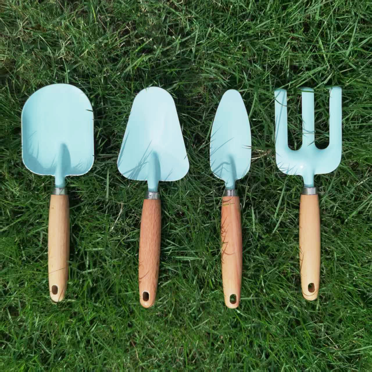 Kids Gardening Tool Set - Blue & Yellow