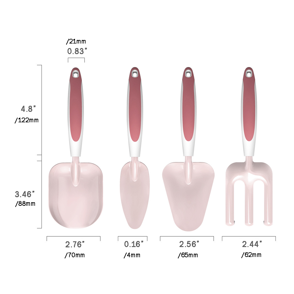 Kids Gardening Tools- Light Pink