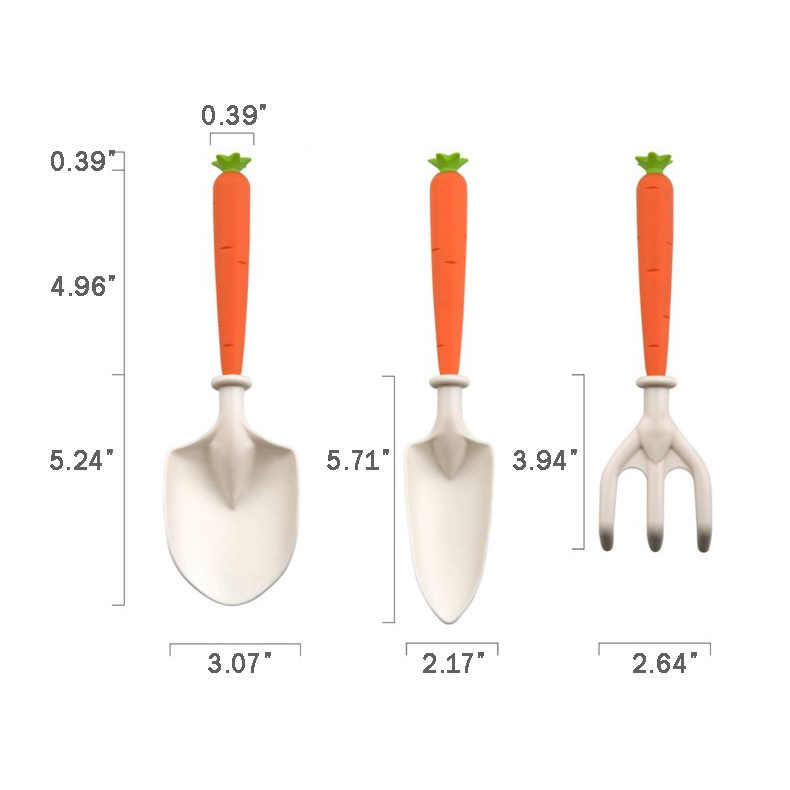 Kids Gardening Tool Set - Carrot