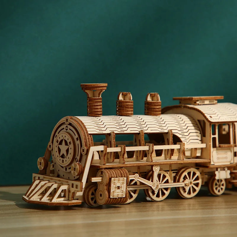 Tooot Toot! Build My Choo-Choo! (3D Wooden Puzzle Train)