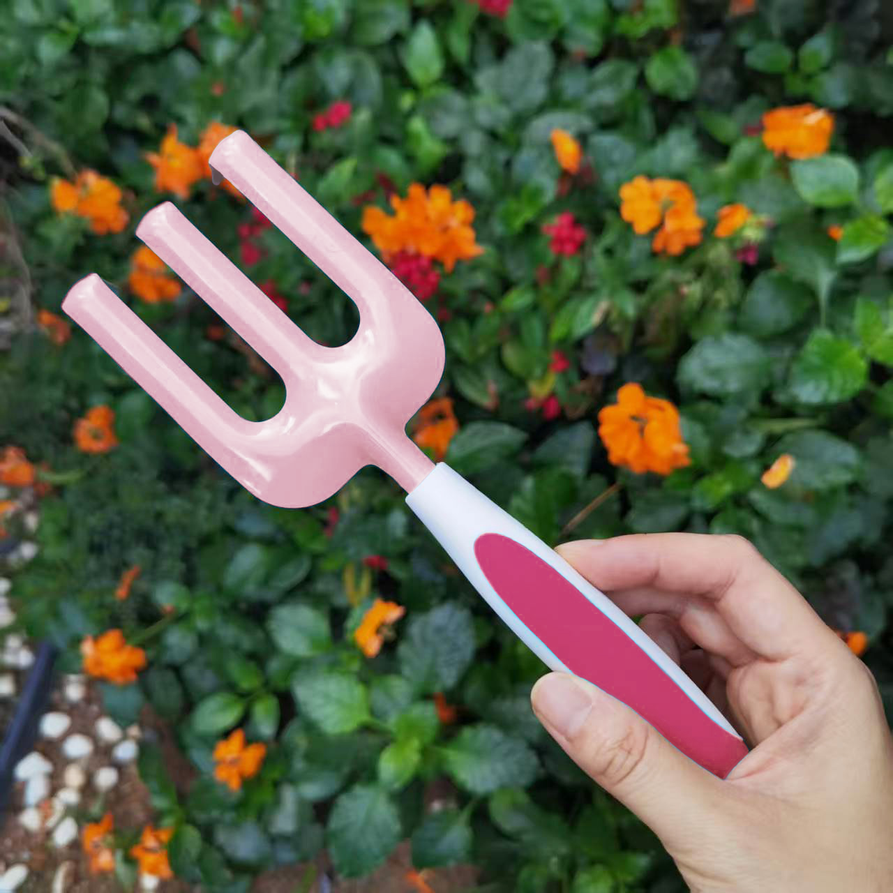 Kids Gardening Tools- Light Pink
