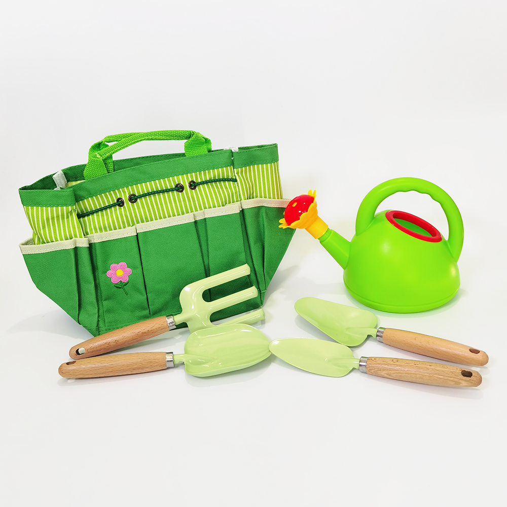 Kids Gardening Tool Set - Green