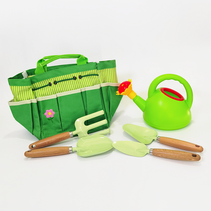 Kids Gardening Tools - Green