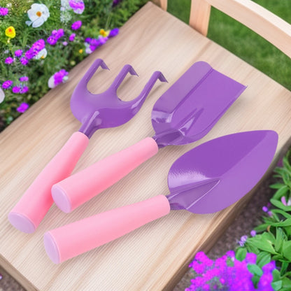 Kids Gardening Tool Set - Pink&Purple