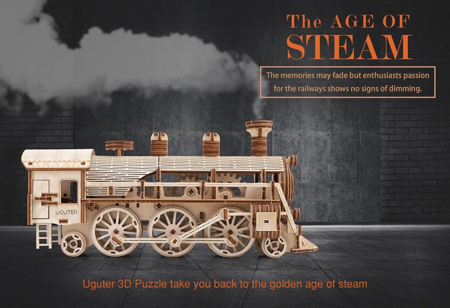 Tooot Toot! Build My Choo-Choo! (3D Wooden Puzzle Train)