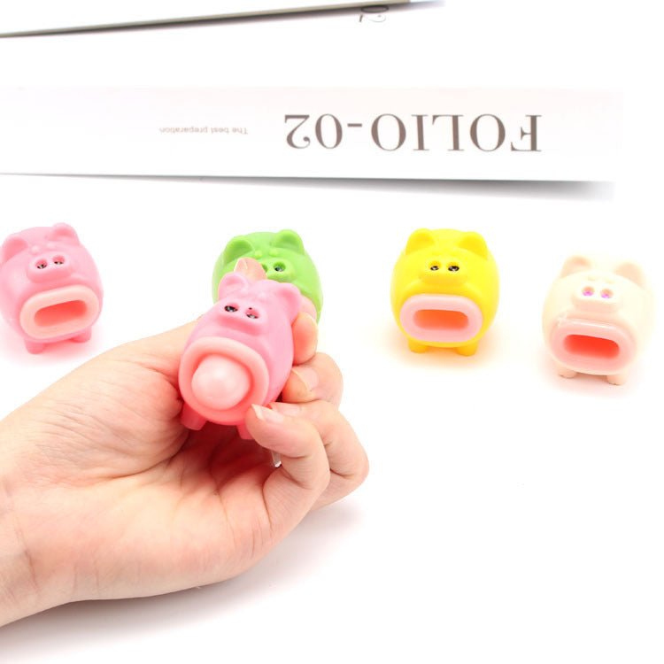 Mom’s Squeezy Pig (Stress Relief Squishy Pig)