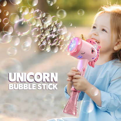 Unicorn Bubble Wand (She says it’s 'magical'... okay, it's kinda cool)
