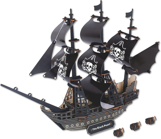 My Pirate Ship Puzzle! (3D Wooden Pirate Ship)