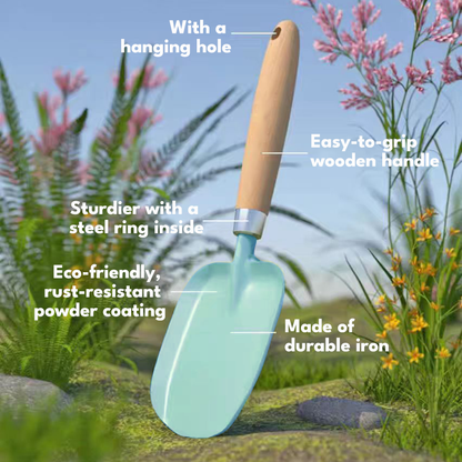 Kids Gardening Tool Set - Blue & Yellow