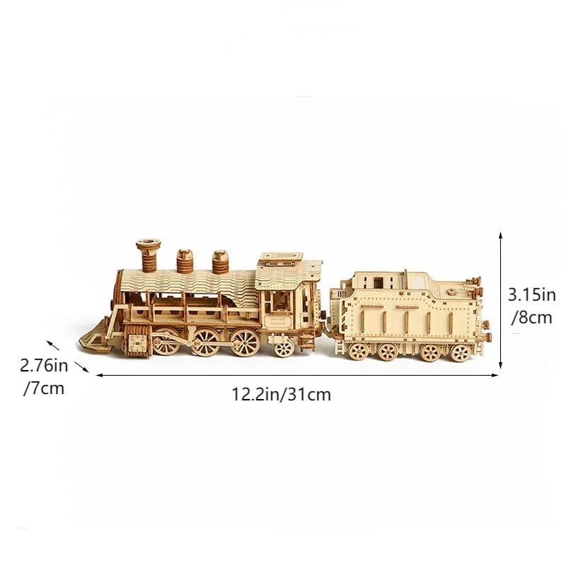 Tooot Toot! Build My Choo-Choo! (3D Wooden Puzzle Train)