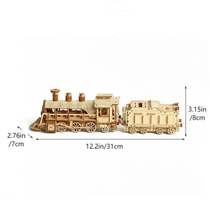 Tooot Toot! Build My Choo-Choo! (3D Wooden Puzzle Train)