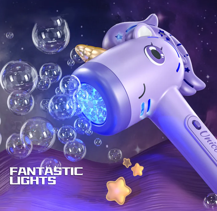 Unicorn Bubble Wand (She says it’s 'magical'... okay, it's kinda cool)