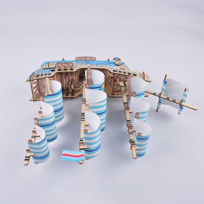 My Windy Sailboat Puzzle (3D Wooden Puzzle Sailboat)
