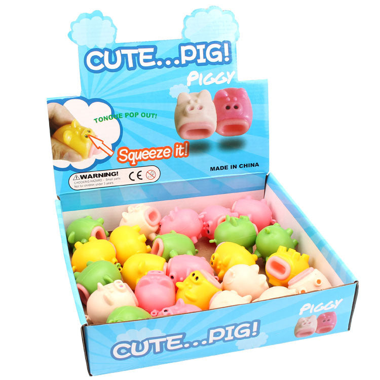 Mom’s Squeezy Pig (Stress Relief Squishy Pig)