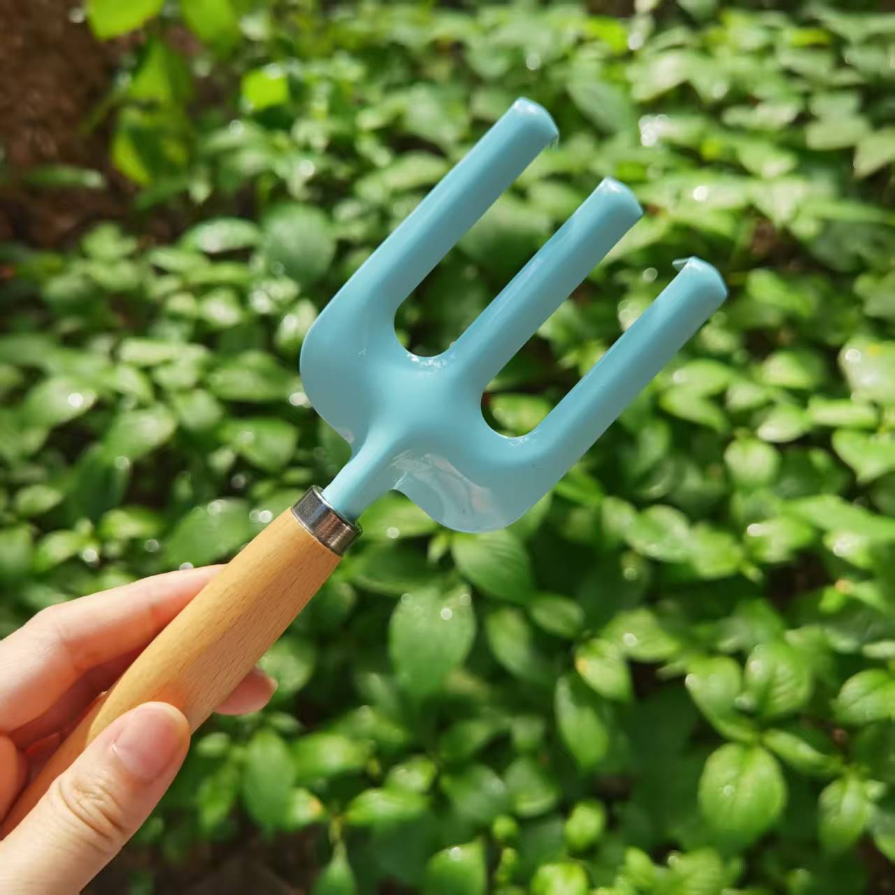 Kids Gardening Tool Set - Blue & Yellow