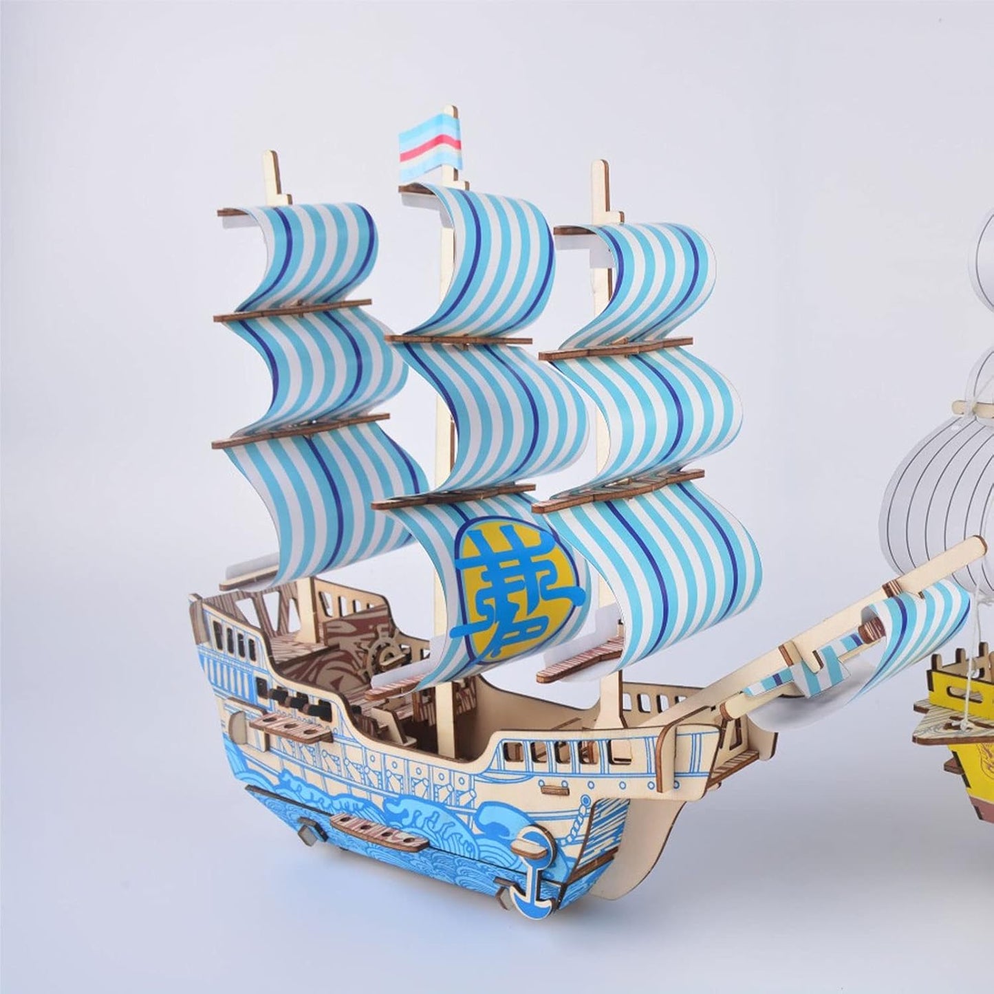 My Windy Sailboat Puzzle (3D Wooden Puzzle Sailboat)