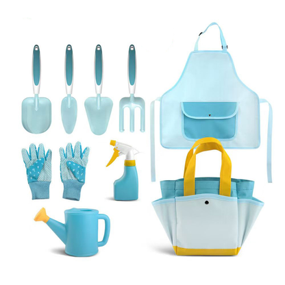 Kids Gardening Tool Set - Blue