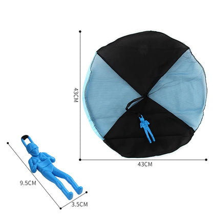 Flying Dude with a Funny Hat!（Parachute Toy）
