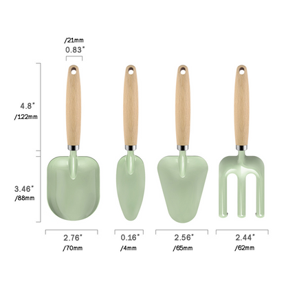 Kids Gardening Tools - Green