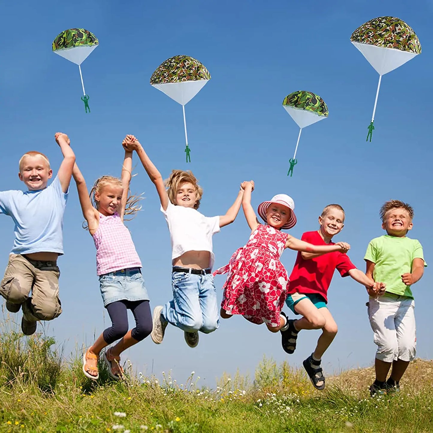 Flying Dude with a Funny Hat!（Parachute Toy）