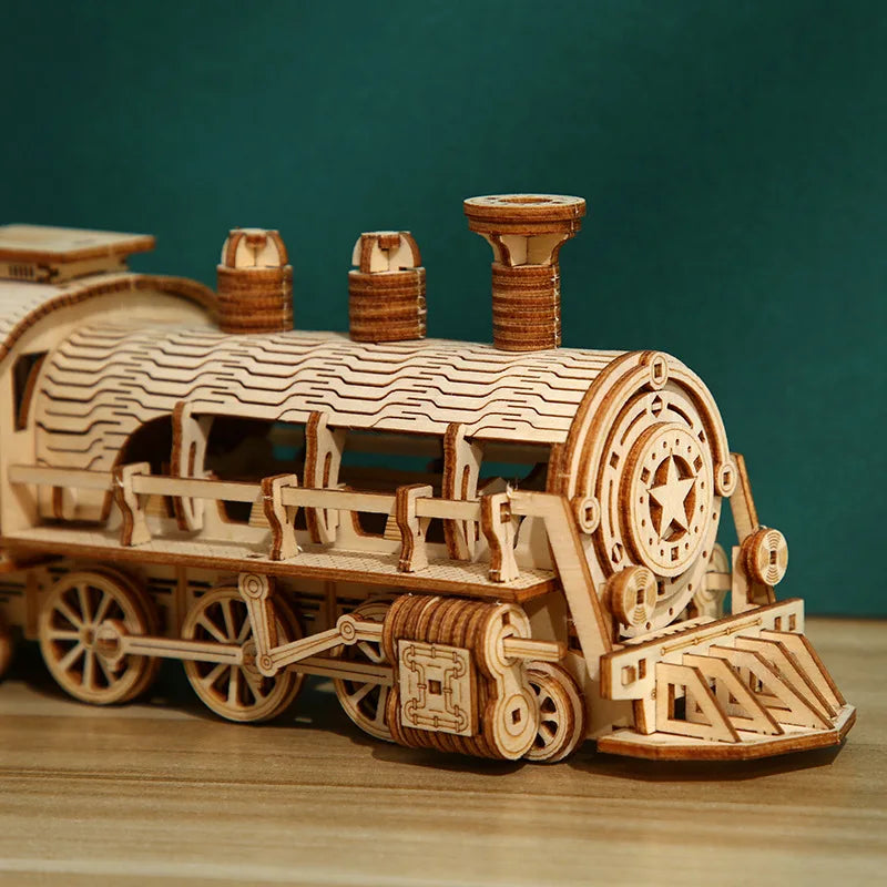 Tooot Toot! Build My Choo-Choo! (3D Wooden Puzzle Train)
