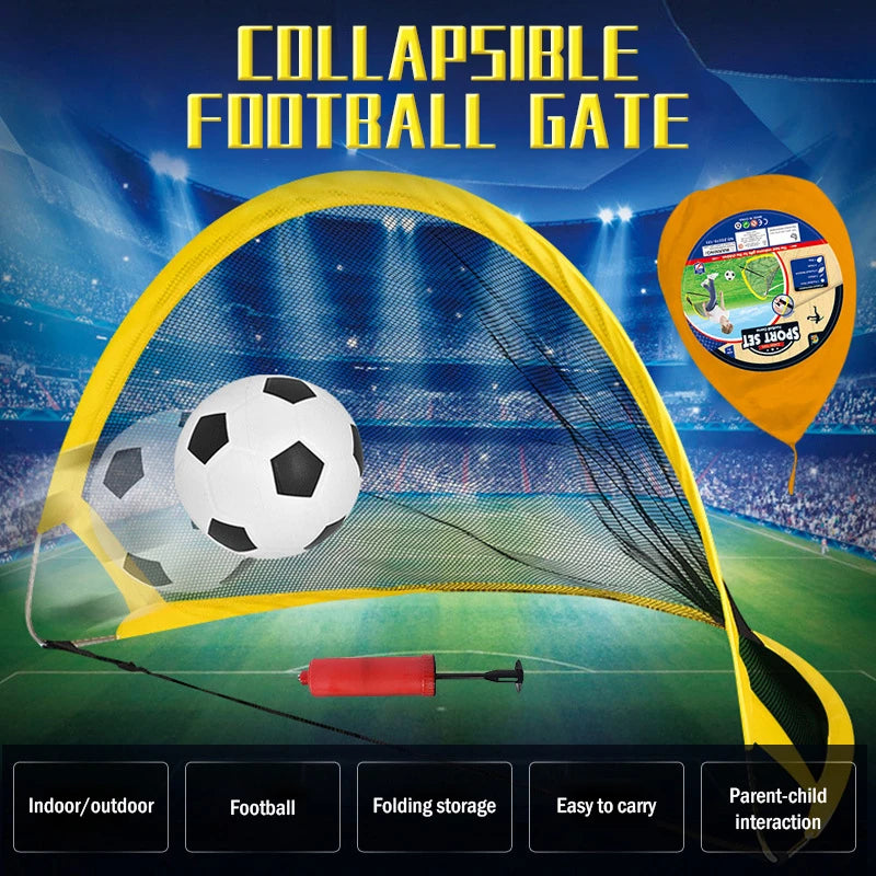 Goal Time!（Folding Soccer Door Training Goal Net）