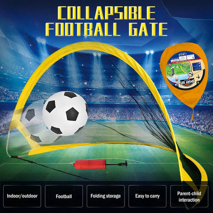 Goal Time!（Folding Soccer Door Training Goal Net）