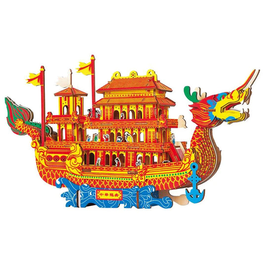 Dragon Zoomer! ( 3D Wooden Puzzle Dragon Boat)