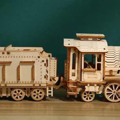 Tooot Toot! Build My Choo-Choo! (3D Wooden Puzzle Train)