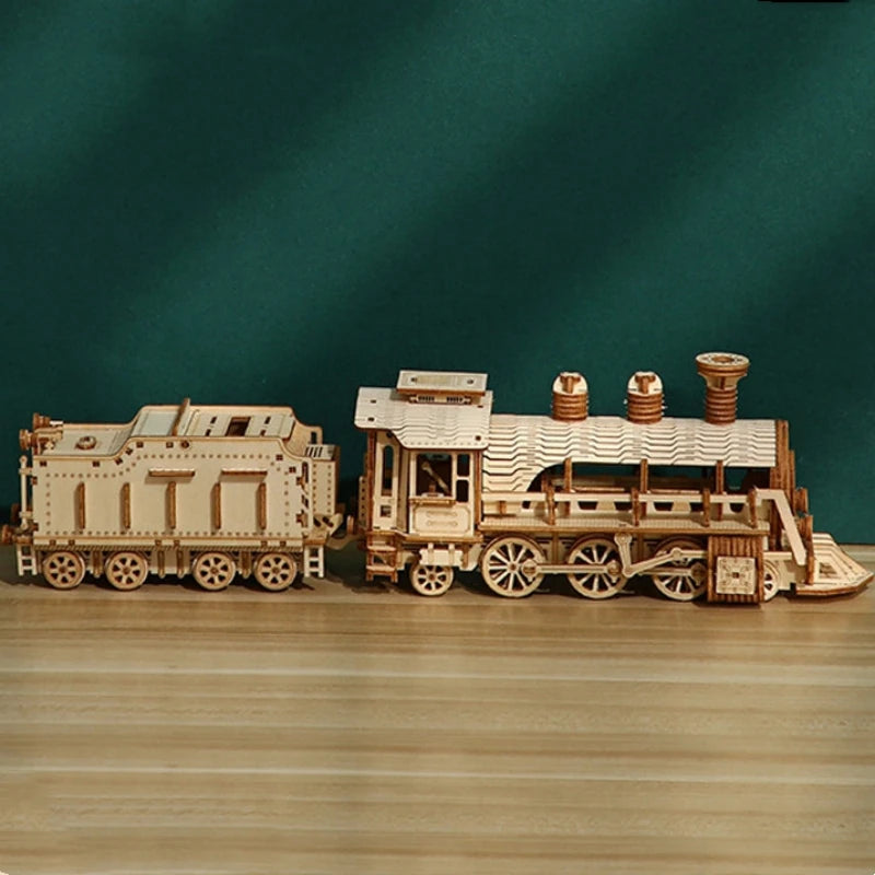 Tooot Toot! Build My Choo-Choo! (3D Wooden Puzzle Train)