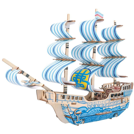 My Windy Sailboat Puzzle (3D Wooden Puzzle Sailboat)