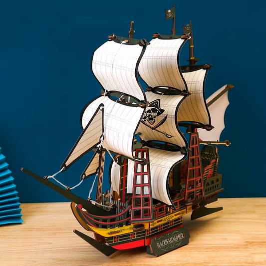 I Drive Grandpa’s Old Ship! (3D Wooden Puzzle Vintage Ship)