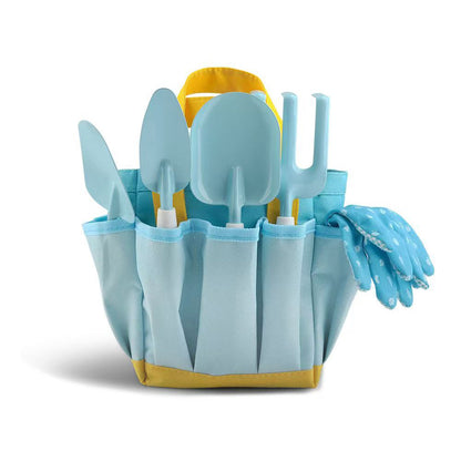 Kids Gardening Tools- Light Blue