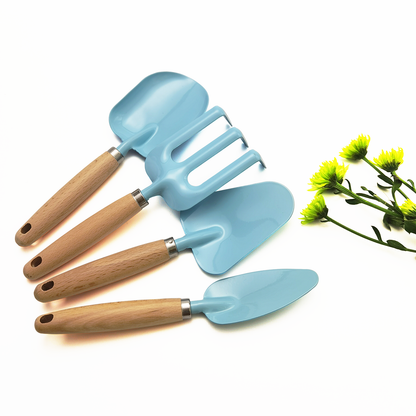 Kids Gardening Tool Set - Blue & Yellow