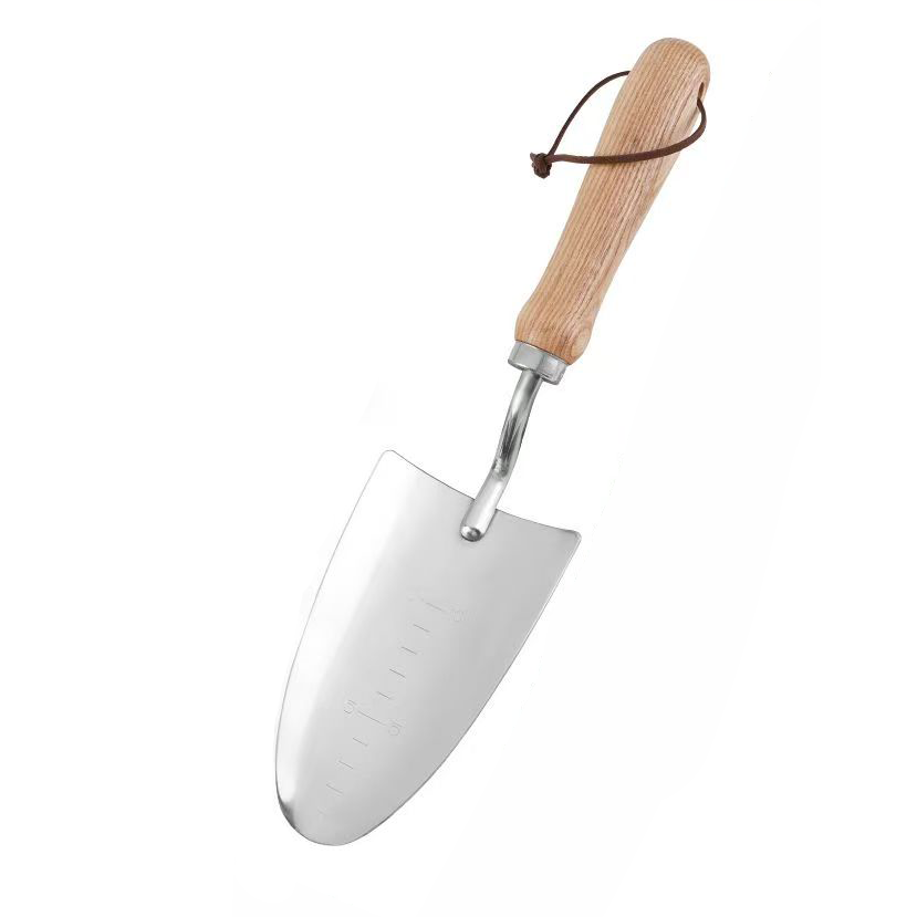 garden trowel wooden handle Stainless Steel Garden Trowel